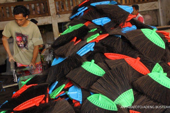 Sapu ijuk asal Banten tembus pasar Korsel