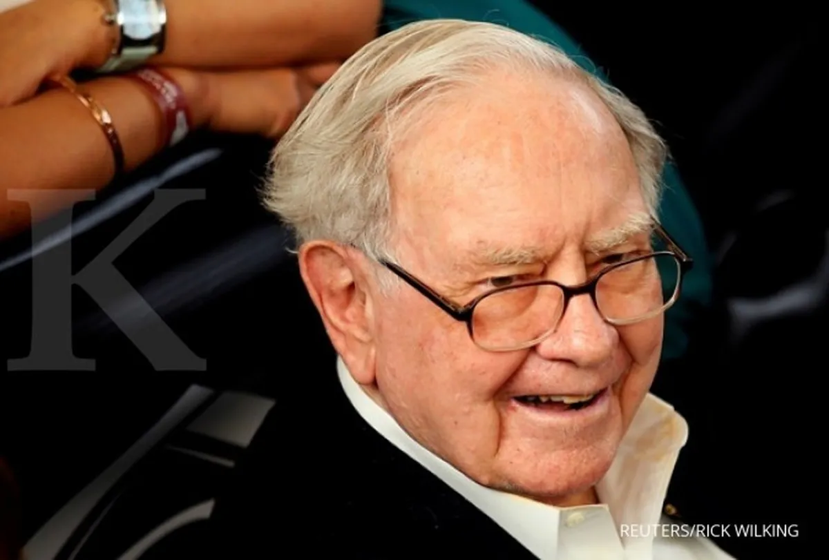 Buffett raih untung US$ 12 M dari investasi di BoA