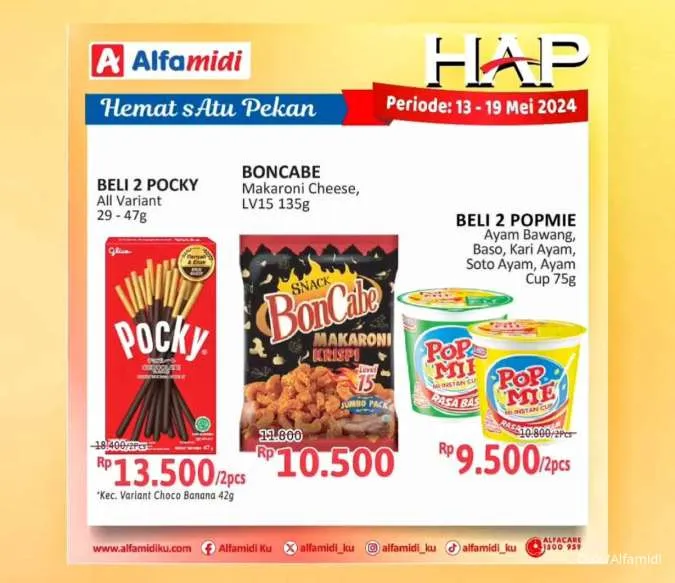 Promo Alfamidi Hemat Satu Pekan Periode 13-19 Mei 2024