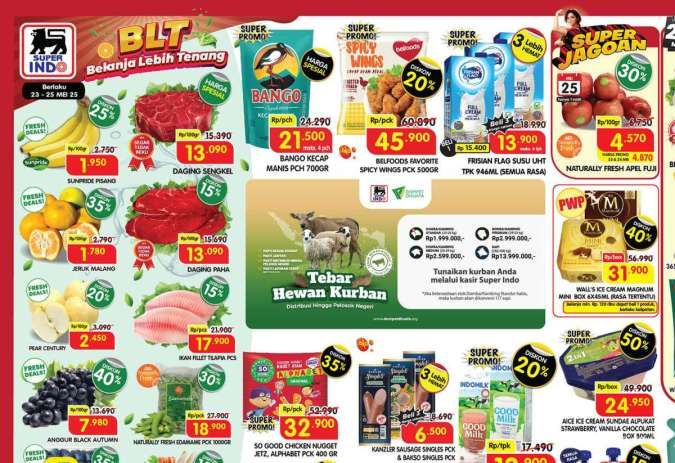 Promo JSM Superindo 23-25 Mei 2025, Kecap Bango dan Beras Premium Harga Spesial
