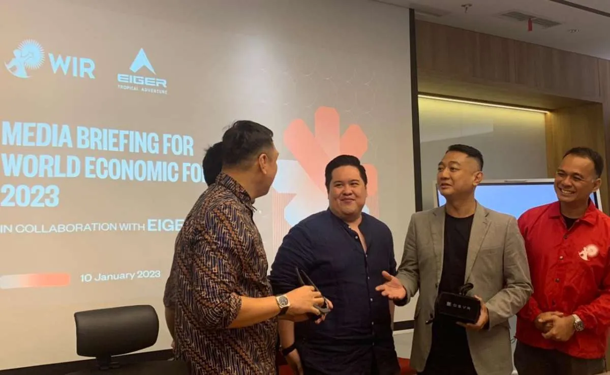 WIR Asia (WIRG) Berkolaborasi dengan Eiger pada Ajang WEF 2023 di Swiss