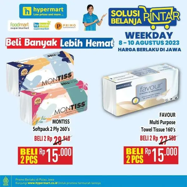 Promo Hypermart Beli Banyak Lebih Hemat Periode 8-10 Agustus 2023