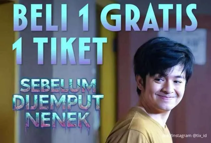 Promo TIX ID Beli 1 Gratis 1, Nonton Film Sebelum Dijemput Nenek Lebih Hemat