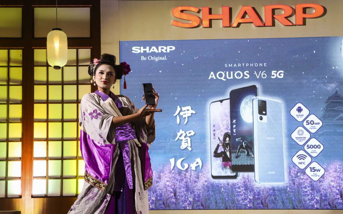 Sharp Tawarkan Ponsel AQUOS V6 5G di Harga Rp 3 Jutaan