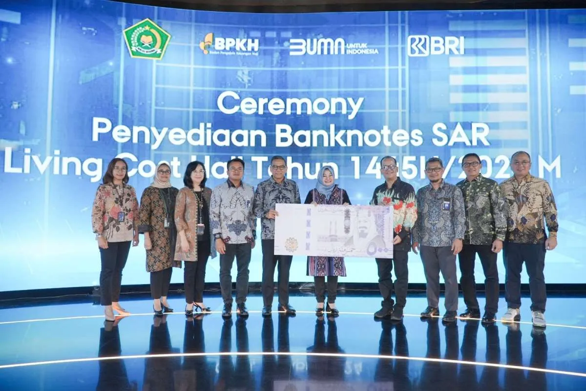 BPKH Gandeng BRI Distribusikan Uang Saku Jamaah Haji Rp 665 Miliar