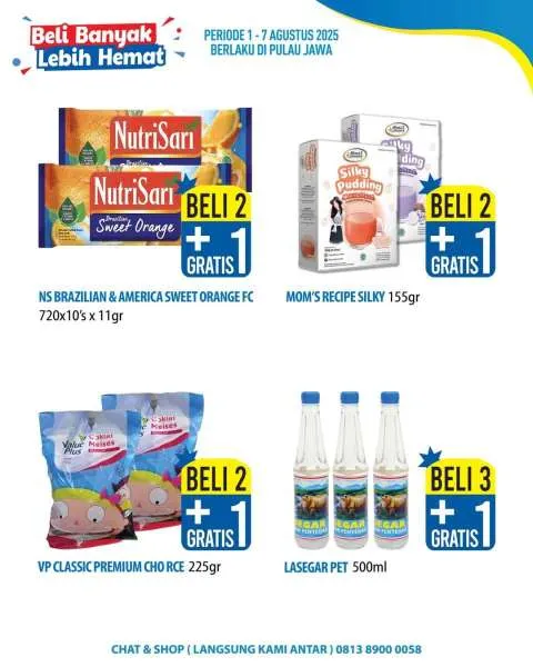 Promo Hypermart Beli Banyak Lebih Hemat Periode 1-7 Agustus 2025