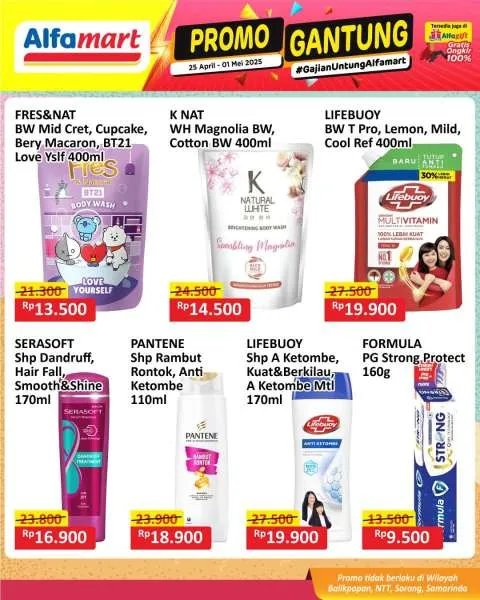 Promo Alfamart Gantung Periode 25 April-1 Mei 2025