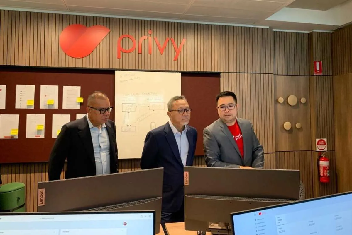 Mendag Zulkifli Hasan Resmikan Kantor Pertama PrivyID di Luar Negeri