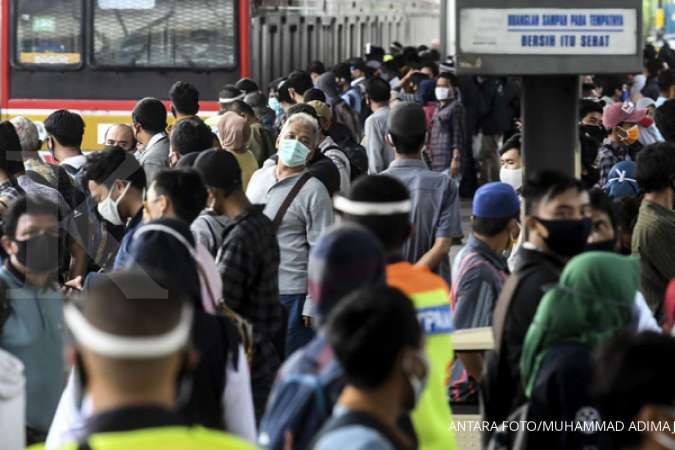 Senin kemarin, menjadi rekor penumpang KRL terbanyak 419.292 orang selama pandemi