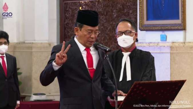 Jokowi Resmi Melantik Johanis Tanak Sebagai Wakil Ketua KPK 