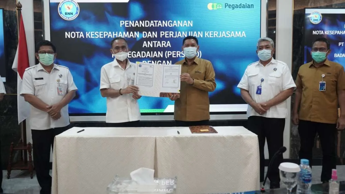 Berantas penyalahgunaan narkotika, Pegadaian gandeng BNN