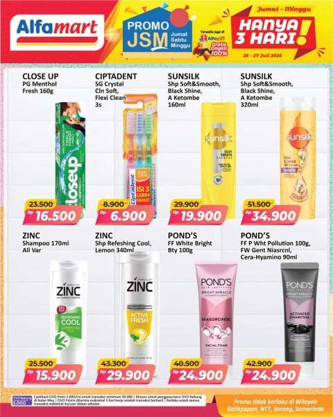 Promo JSM Alfamart 25-27 Juli 2025