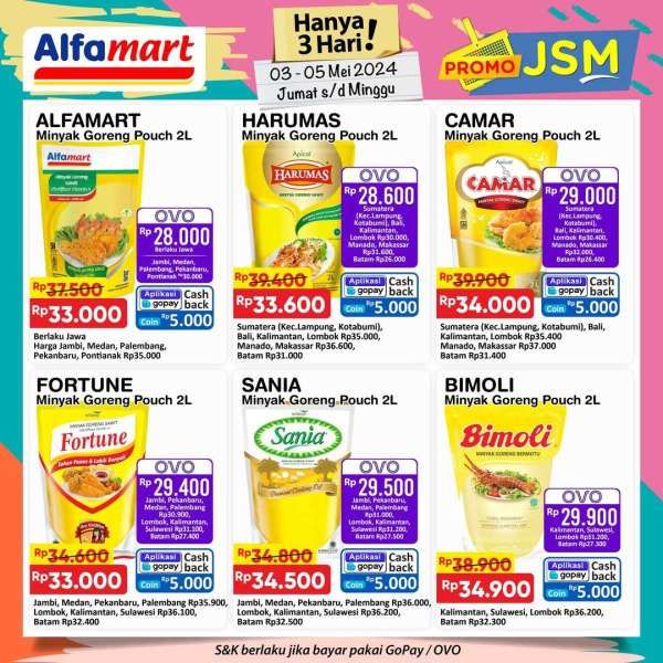 Promo JSM Alfamart Periode 3-5 Mei 2024