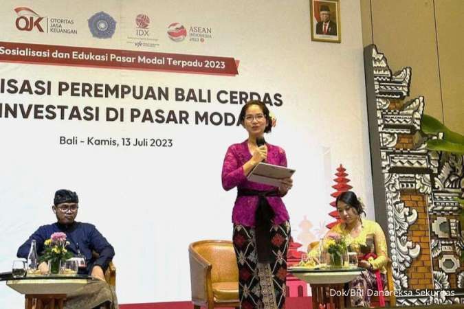 BRI Danareksa Sekuritas Bersama OJK & BEI Gelar Edukasi Pasar Modal untuk Ibu di Bali