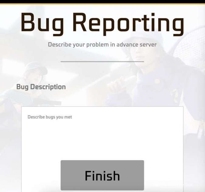 Bug Report FF Advance Server