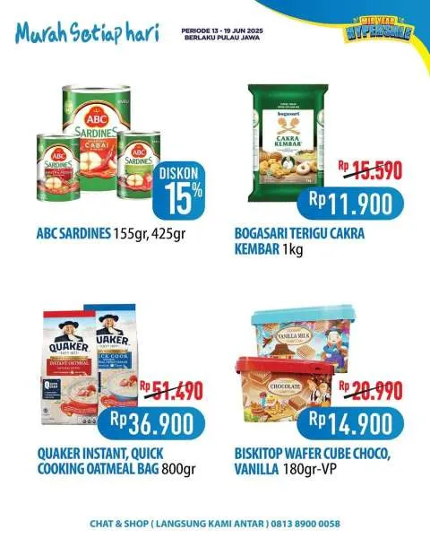 Promo JSM Hypermart Hyper Diskon Weekend Periode 13-16 Juni 2025