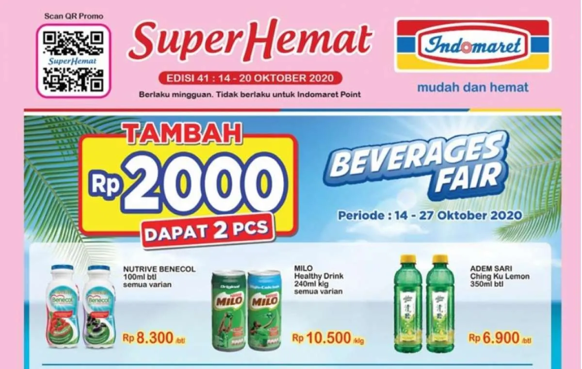 Katalog promo Indomaret terbaru banyak diskon, 14-20 Oktober 2020!