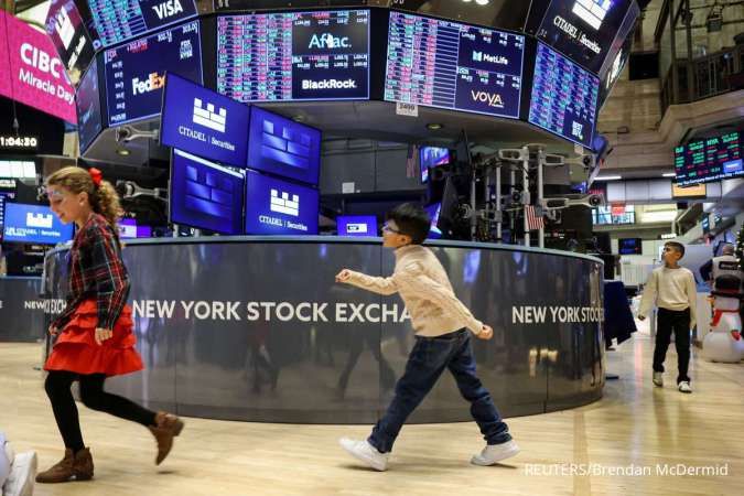 Wall Street Cetak Rekor, Reli Saham Teknologi dan Komentar Powell Jadi Penyokong