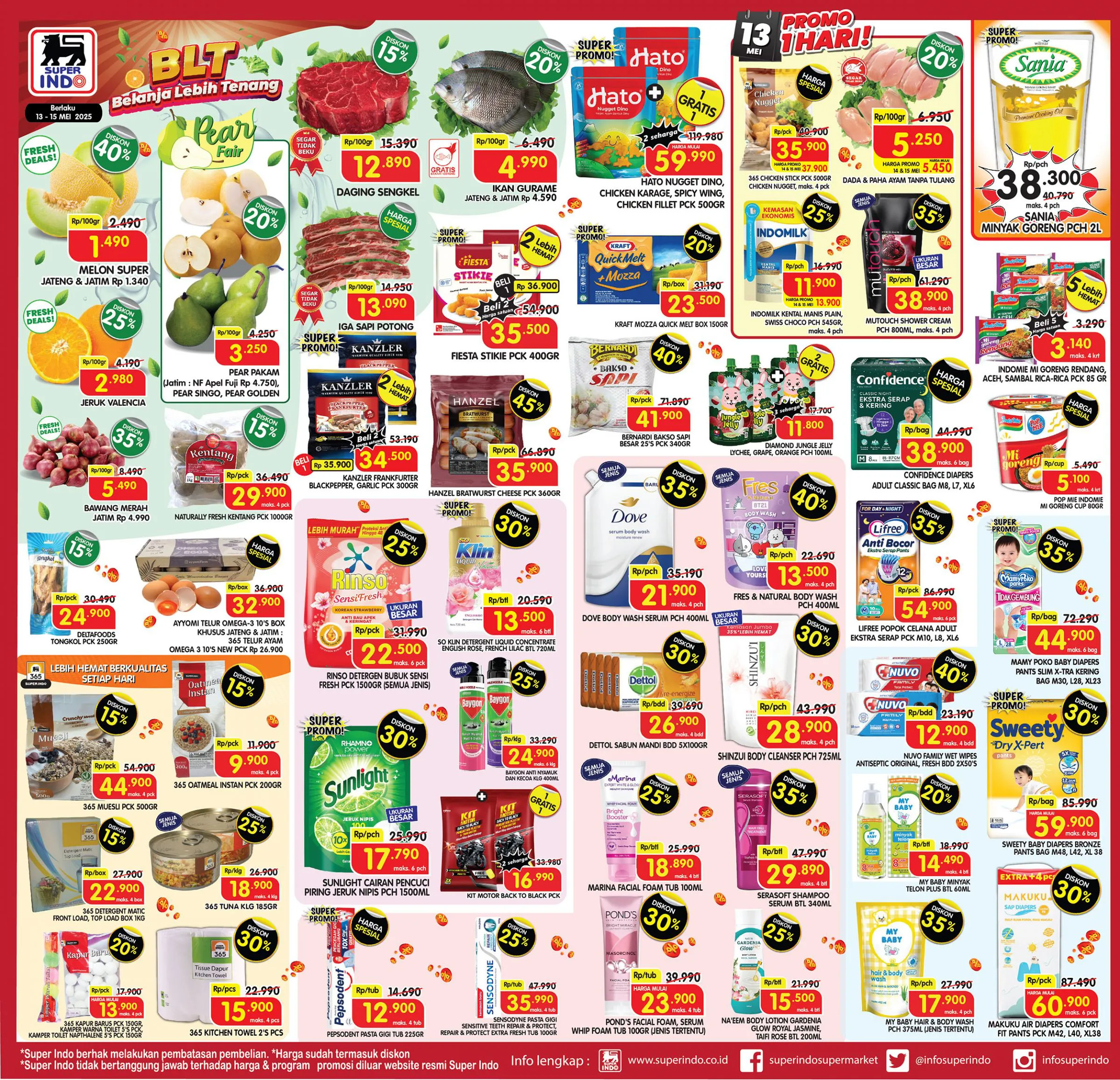 Promo Superindo Weekday Terbaru 13-15 Mei 2025