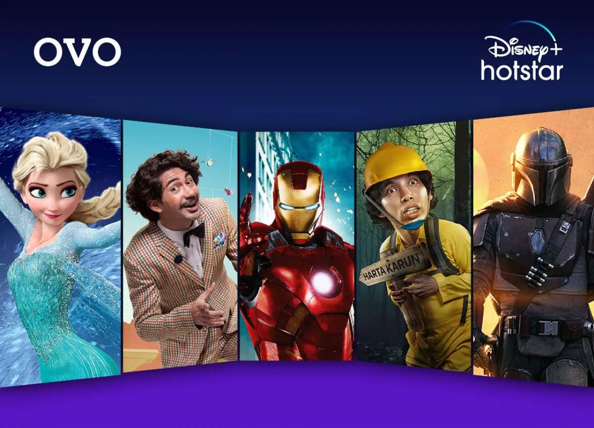 Kini OVO layani transaksi pembayaran digital langganan Disney+ Hotstar dan Spotify