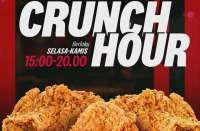 Nikmati Paket 5 Ayam Pakai Promo KFC Crunch Hour Rp 60K Saja, Cuma Selasa-Kamis