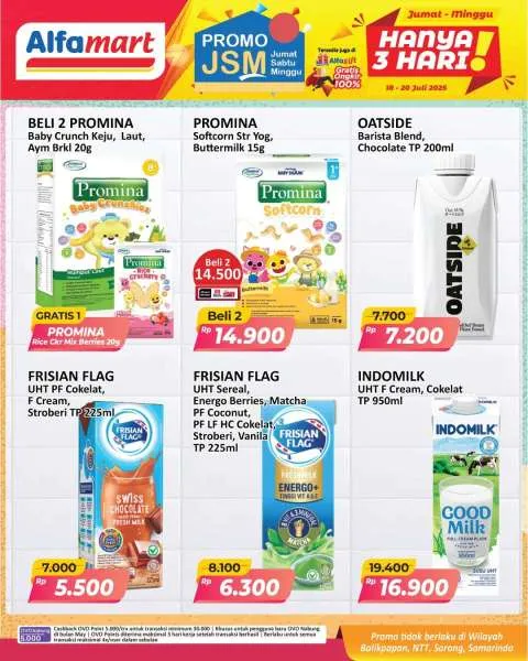 Promo JSM Alfamart 18-20 Juli 2025