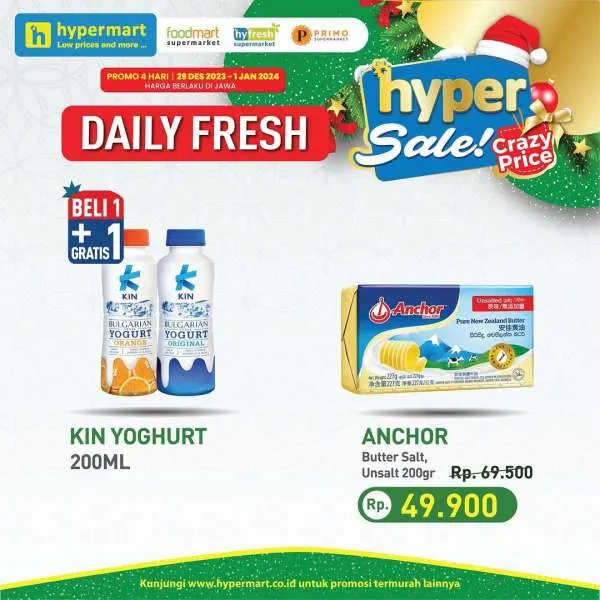 Promo JSM Hypermart Hyper Diskon Weekend Periode 29 Desember 2023-1 Januari 2024