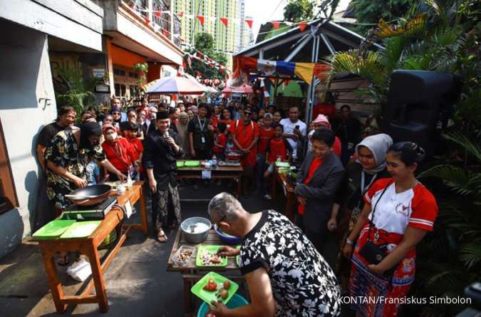 Suasana Perlombaan HUT RI