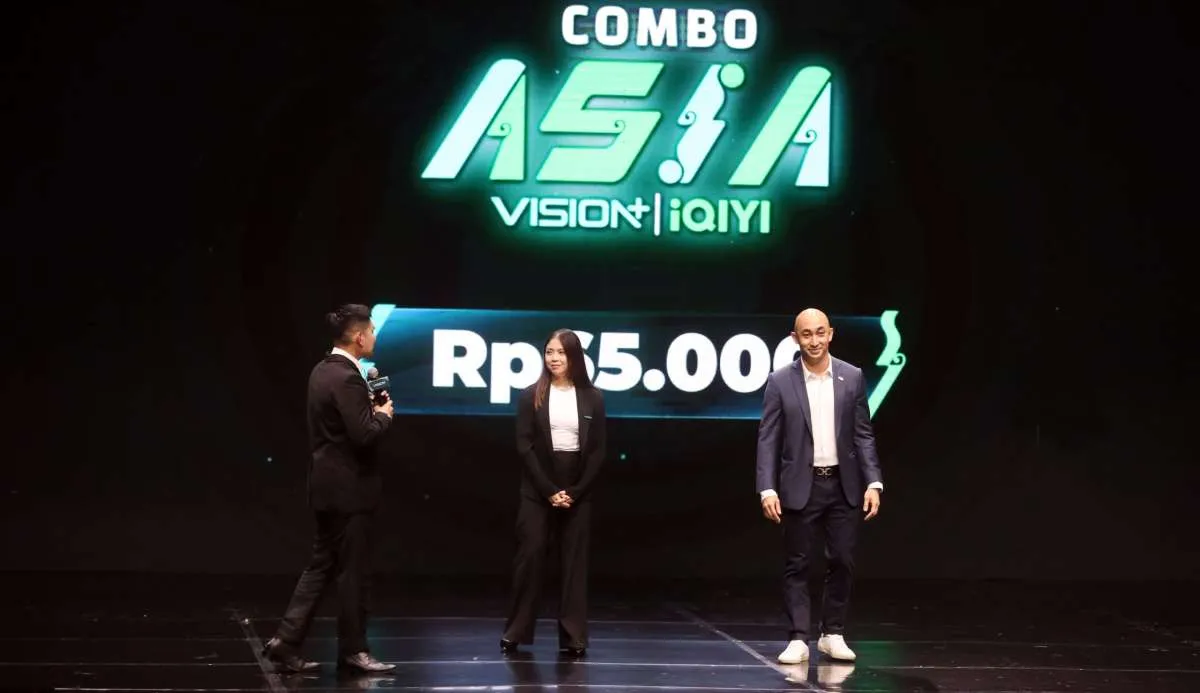 Vision+ Gandeng iQIYI Luncurkan Combo Asia, Paket Streaming Hiburan & Olahraga