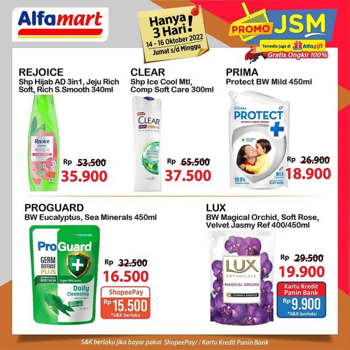 Katalog Promo JSM Alfamart Hanya 3 Hari Periode 14-16 Oktober 2022