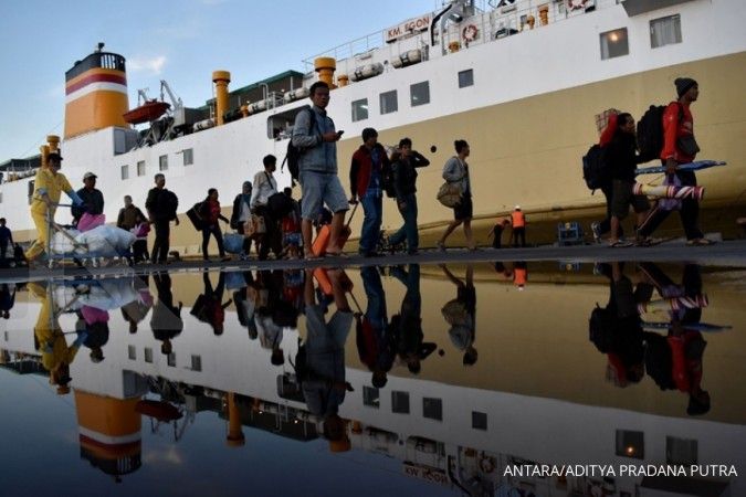 Kemhub berangkatkan 1.682 peserta mudik gratis dengan kapal dari Tanjung Priok
