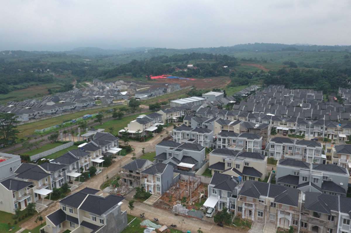 Perumahan di perbukitan