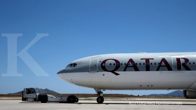 Qatar Air batalkan seluruh penerbangan ke Saudi