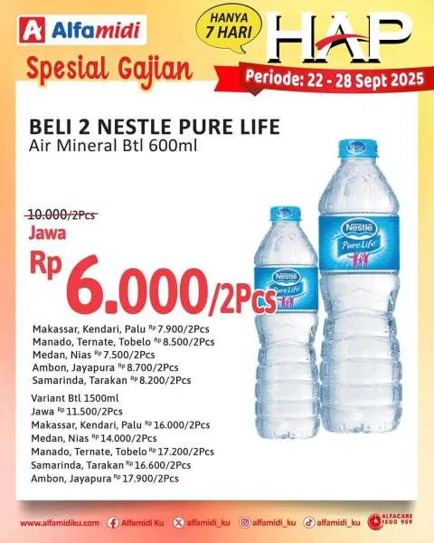 Promo Alfamidi Hemat Satu Pekan Periode 22-28 September 2025
