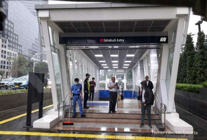 Tahun 2020, MRT Jakarta membidik 100.000 penumpang per hari