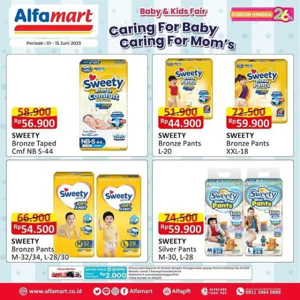 Promo Alfamart Baby & Kids Fair Periode 1-15 Juni 2023