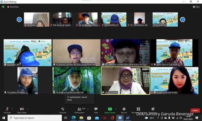 Suntory Garuda Beverage Umumkan Pemenang Proyek Mizu, Kompetisi Inovasi Konservasi Air Antar Sekolah Mizuiku