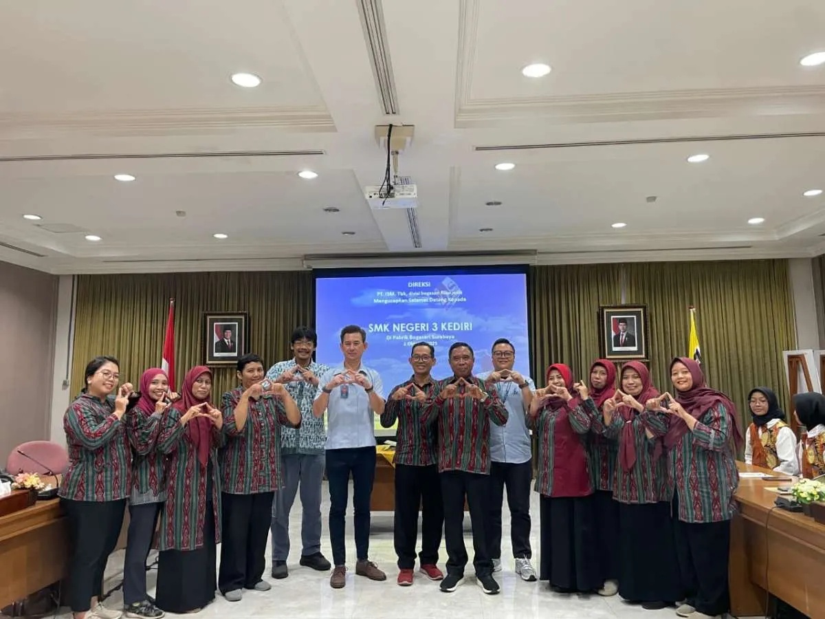 Tandatangan MoU, Bogasari Dukung Mutu Pendidikan SMKN 3 Kediri