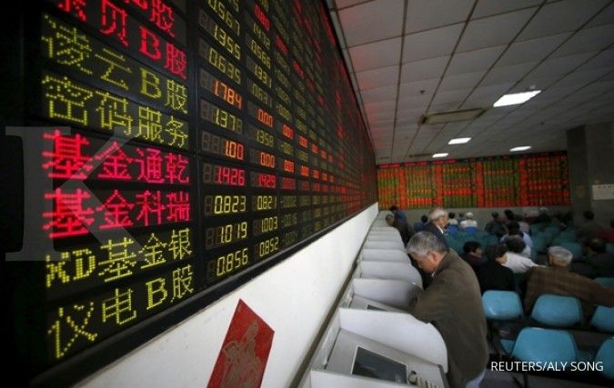 Bursa China jatuh 3% sepekan ini