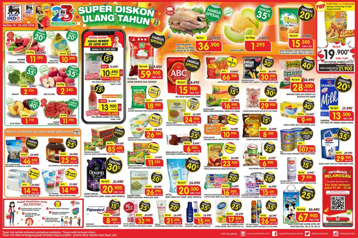 Promo Superindo minggu ini, hari terakhir 20 Agustus 2020!