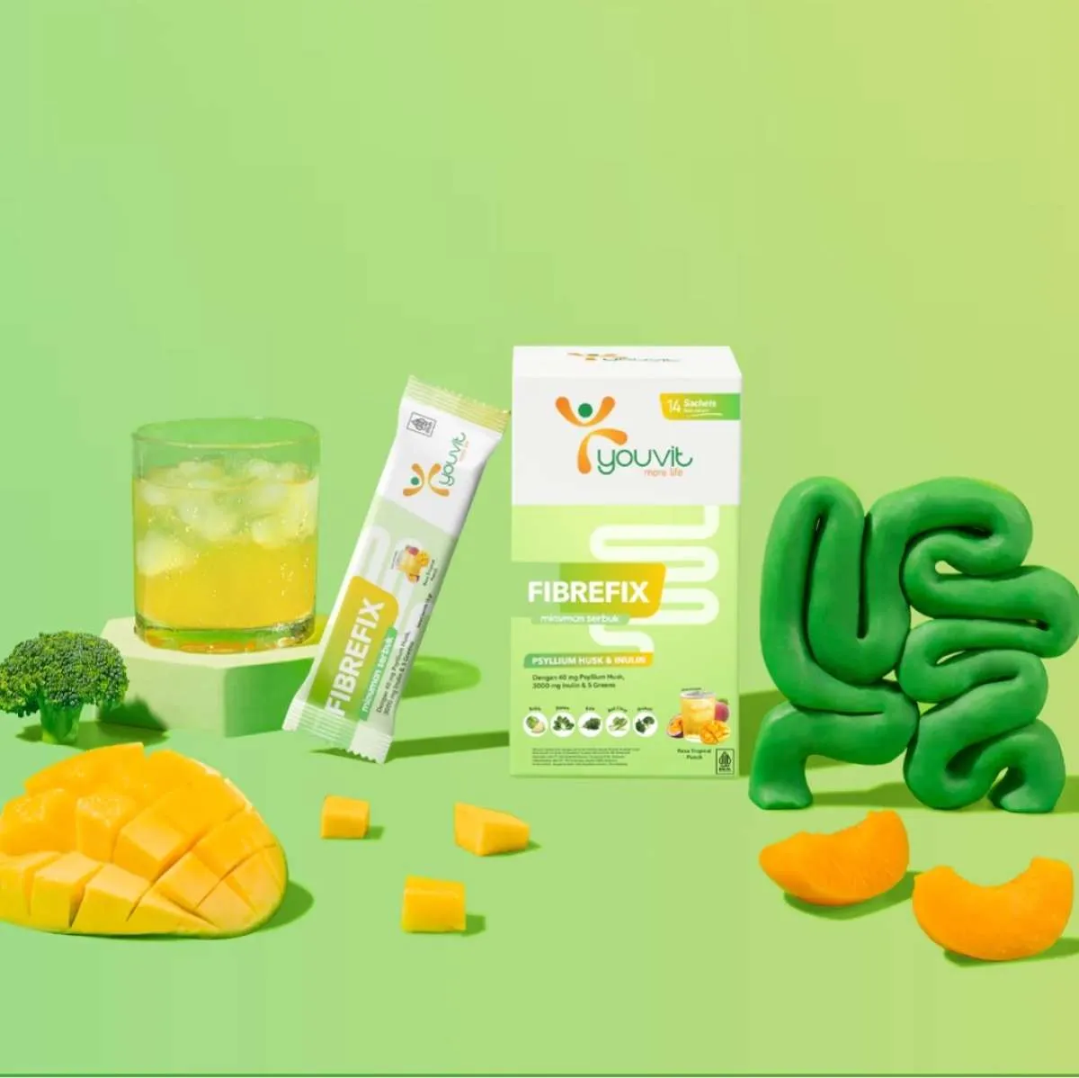 Youvit Kembali Berinovasi Menghadirkan Minuman Fiber Bebas Gula & Bebas Diare