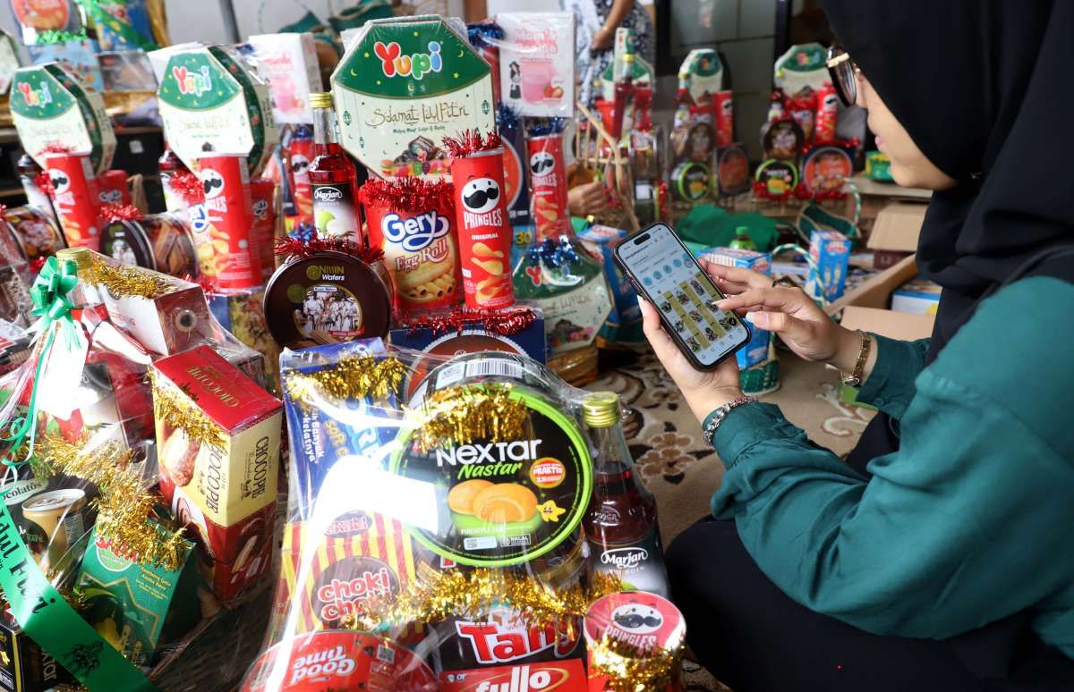 Peningkatan Penjualan Parsel Idul Fitri