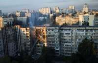 Serangan Udara Terbesar Rusia Guncang Ukraina, Gedung Pemerintah Terbakar