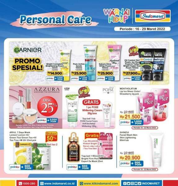 Promo Indomaret Super Hemat Mingguan Terbaru 16-22 Maret 2022