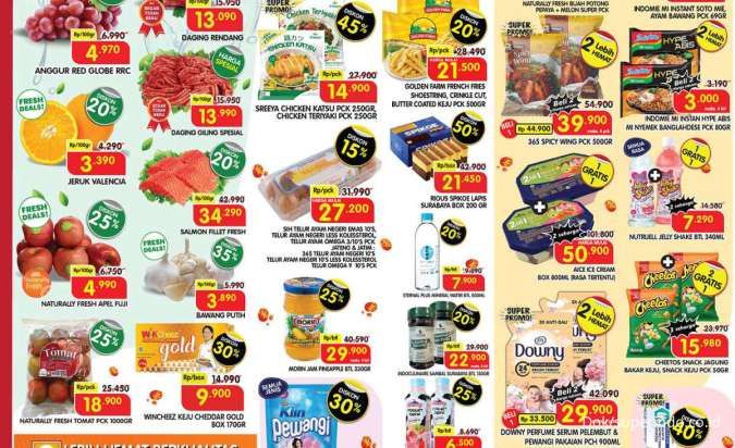 Promo Superindo Weekday 13-16 Oktober 2025, Downy & Indomie 2 Lebih Hemat
