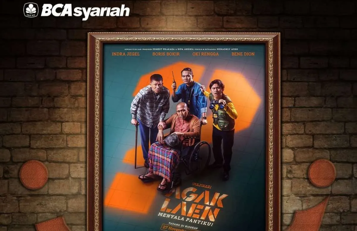 Promo Film Agak Laen 2, Cashback 100% dengan QRIS BSya by BCA Syariah