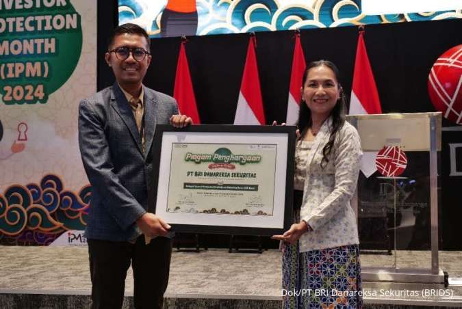 BRI Danareksa Sekuritas Raih Juara 1 Kompetisi Pembukaan Rekening Efek Terbanyak 