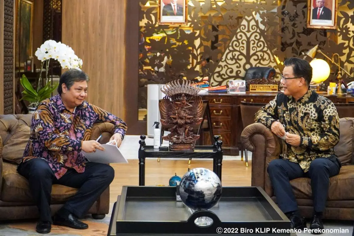  Bertemu Dubes Korea Selatan, Menko Airlangga Berharap Ada Peningkatan Kerja Sama