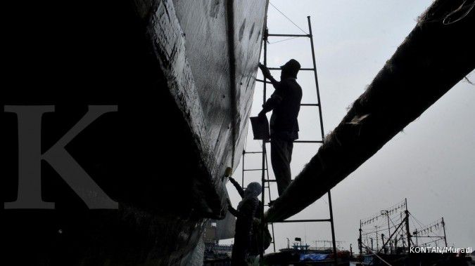 Jokowi dorong pembangunan galangan kapal