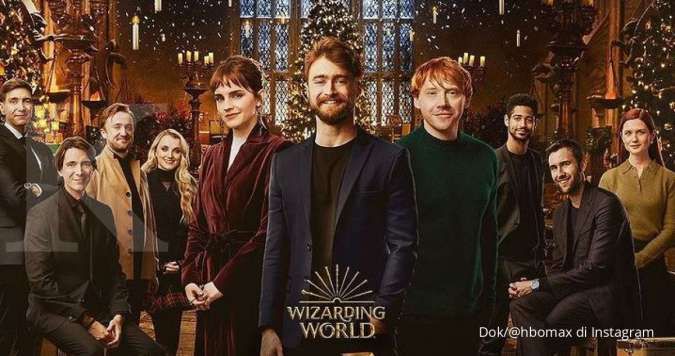 Poster Harry Potter: Return to Hogwarts di HBO Max, Berkumpulnya 10 Bintang Utama